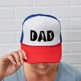 thumbnail image 6 of CafePress - Golf Dad - Adjustable Unisex Printed Trucker Hat with Mesh Back, 6 of 10