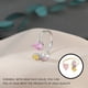 thumbnail image 4 of Minnieouse Anillo de apertura para mujer, anillos de moda de circón de cobre, decoraciones ajustables, joyería para mujer, regalo de fiesta, Ropa, zapatos y accesorios Miscelánea Oro, 4 of 6