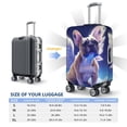 thumbnail image 6 of Balery Luggage Cover Night Sky Winged French Bulldog Print Suitcase Covers for Luggage Elastic Washable Suitcase Protector Fits 18-32 Inch Luggage-X-Large, 6 of 9