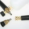 thumbnail image 4 of BESTOYARD Garden Brass Quick-Connect Quick Coupler Set Copper 1Pcs for Car Water Equipment Usage, 4 of 5