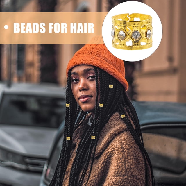 unbranded 50Ud Anillos Dorados Para El Cabello Accesorios De Para Dreadlocks Y Extensiones