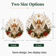 thumbnail image 4 of Christmas Pearl Diamond Art Hanging Ornament DIY Craft (Style 5, 8in) | Angel Scene Pearl Diamond Suncatcher, 3D Mixed-Size Pearls and Complete DIY Craft for Windows, Trees, Holiday Gifts, 4 of 7