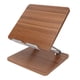 thumbnail image 1 of Laptop Bracket, Deep Wood Color Regulable Design Comfortable Ergonomic Wooden Laptop Stand For Office ANGGREK Otros, 1 of 8