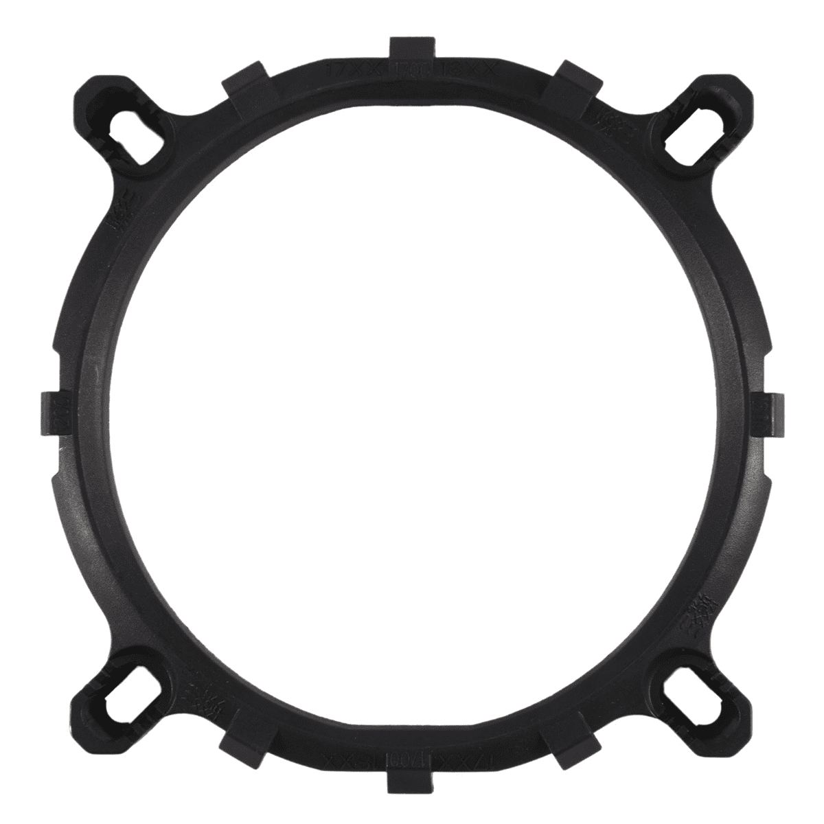 Fanless CPU Cooler 12Cm Fan 6 Copper Heatpipes Fanless Cooling Radiator for LGA 1150/1151/1155/1156/775 ,Black & Silver
