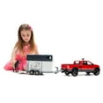 thumbnail image 3 of Bruder Jouets RAM 2500 Power Wagon Camionnette Jouet avec Remorque et Cheval, 3 of 5
