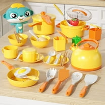 ChicYu Childrens Play Kitchen Toy Set for Imaginative Role Play Activities Supporting Toddlers Learning and Enjoyment Through Cooking Themed Games That Encourage Social Interaction