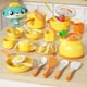 thumbnail image 2 of Juguetes de piscina, juguetes para bebés, juguetes para niños pequeños, juego de cocina para niños, mini sartenes y utensilios de plástico., 2 of 9