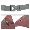 thumbnail image 3 of Unique Bargains 1 Pc Breathable Running Belt Solid Fanny Pack for Sports to Carry Phone Keys Red, 3 of 6