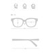 thumbnail image 3 of 3x Retro Gafas Clout Goggles Oval Bold Mod Thick Enmarcadas Ropa para Club Fiesta Citas Deshierbe Oficina Sunnimix gafas de sol clout goggles, 3 of 7