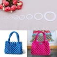 thumbnail image 2 of DIY Crochet Ring 30pcs/set Women Men Handbag Home Bedroom Office Curtain Hook, 2 of 10