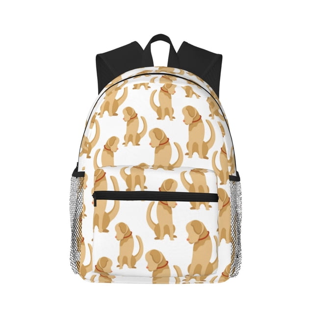 Disketp Labrador Retriever Dog Mochila Ligera Clásica con Múltiples Bolsillos, Mochila Casual para Hombre y Mujer, Ideal para Escuela, Trabajo y Viajes