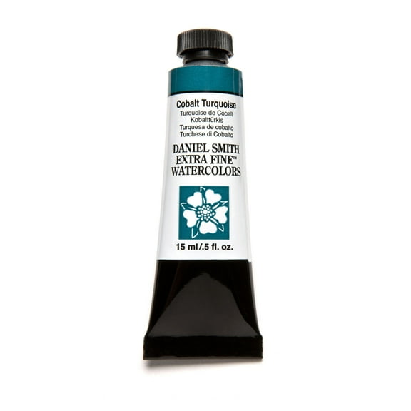 Daniel Smith Extra Fine Watercolor, 15 ml, Cobalt Turquoise