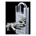 thumbnail image 2 of Cadenas Robuste (60mm) Cadenas Fermé Utilisé pour Garage, Abri, Rangement, Volet, Chaîne, Portail, Porte, Boîte à Outils, Cadenas Haute Sécurité, 2 of 5