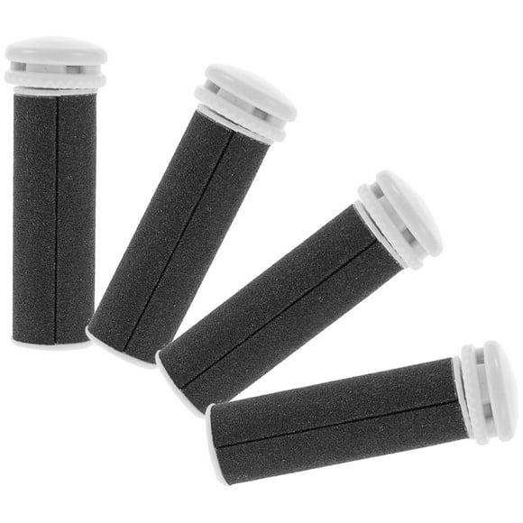 Cabezales de rodillos de reemplazo de 4pcs Recarga de pies eléctricos Pedicura Herramienta Reemplazo de cabezales de rodillos
