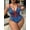 Multicolor 4, variant on Plus Size Women's Leopard Print Deep V-Neck Sexy Beach Vacation One-Piece Swimsuit