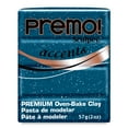 thumbnail image 2 of Premo! Sculpey Modeling Clay, 2 oz., Blue Glitter, 2 of 2