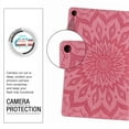 thumbnail image 6 of Dteck Flower Patterned Case For Amazon Kindle Fire HD10 2017/2018/2019 Released (10.1-inch),Magnetic Leather Card Holder Wallet Folio Kickstand Protective Cover,Pink, 6 of 6