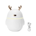 thumbnail image 1 of Humidificador de aire 320ml 2W USB Humidificador con forma de animal Difusor de niebla de luz colorida ajustable, blanco Inevent HA006063-01, 1 of 7