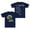 Navy, variant on Jay Wheeler Musica Buena para Dias Malos Album T-Shirt 2024 Tour Merch Women Men Crewneck Short Sleeve Tee