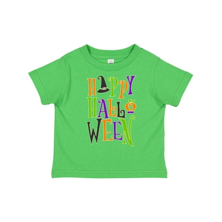 

Inktastic Happy Halloween swirl letters Gift Toddler Boy or Toddler Girl T-Shirt