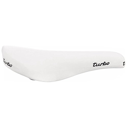 Selle De Vélo Vintage Turbo Années 80 - Marque Campagnolo / DeRosa - Col Blanc - Occasion Haut De Gamme