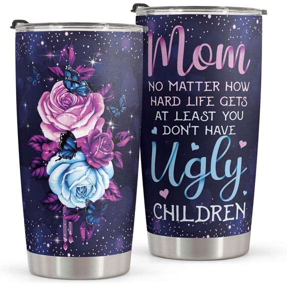 Mothers Day Gifts for Mom - Stainless Steel Tumbler 20oz For Women - Birthday for Wife Grandma Nana From Daughter Son Kid