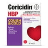 Coricidin HBP Antihistamine Cough & Cold Suppressant Tablets, 16 Count