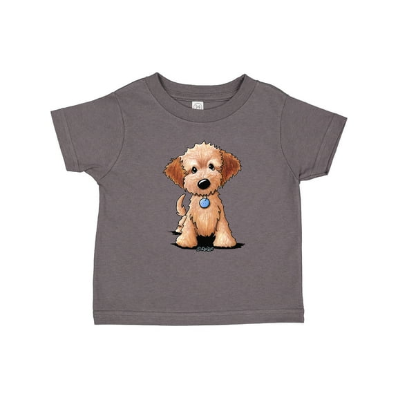 Inktastic Kiniart Mini Goldendoodle Boys or Girls Toddler T-Shirt
