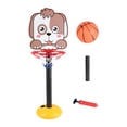 thumbnail image 2 of Bewildely Juego de baloncesto portátil ajustable para niños, resistente y duradero, clásico, de plástico, de amplia aplicación Juguetes Educativos cachorro, 2 of 6