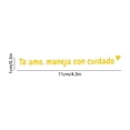 thumbnail image 3 of Spanish I Love You Drive Safe Inspirational Message Decal Vinyl Waterproof Sticker Decal For Notebook Car Laptop Window, 3 of 6