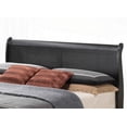 thumbnail image 4 of King Size Solid Wood Storage Bed Frame with Durable Construction and Black Finish for Bedroom, 4 of 4