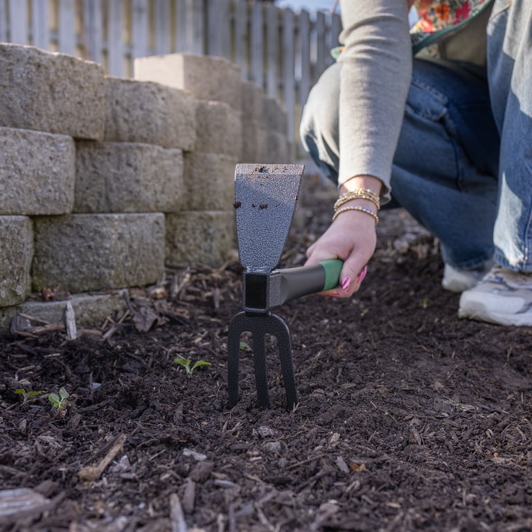 Expert Gardener Hand Hoe Cultivator, 2-in-1 photo 7