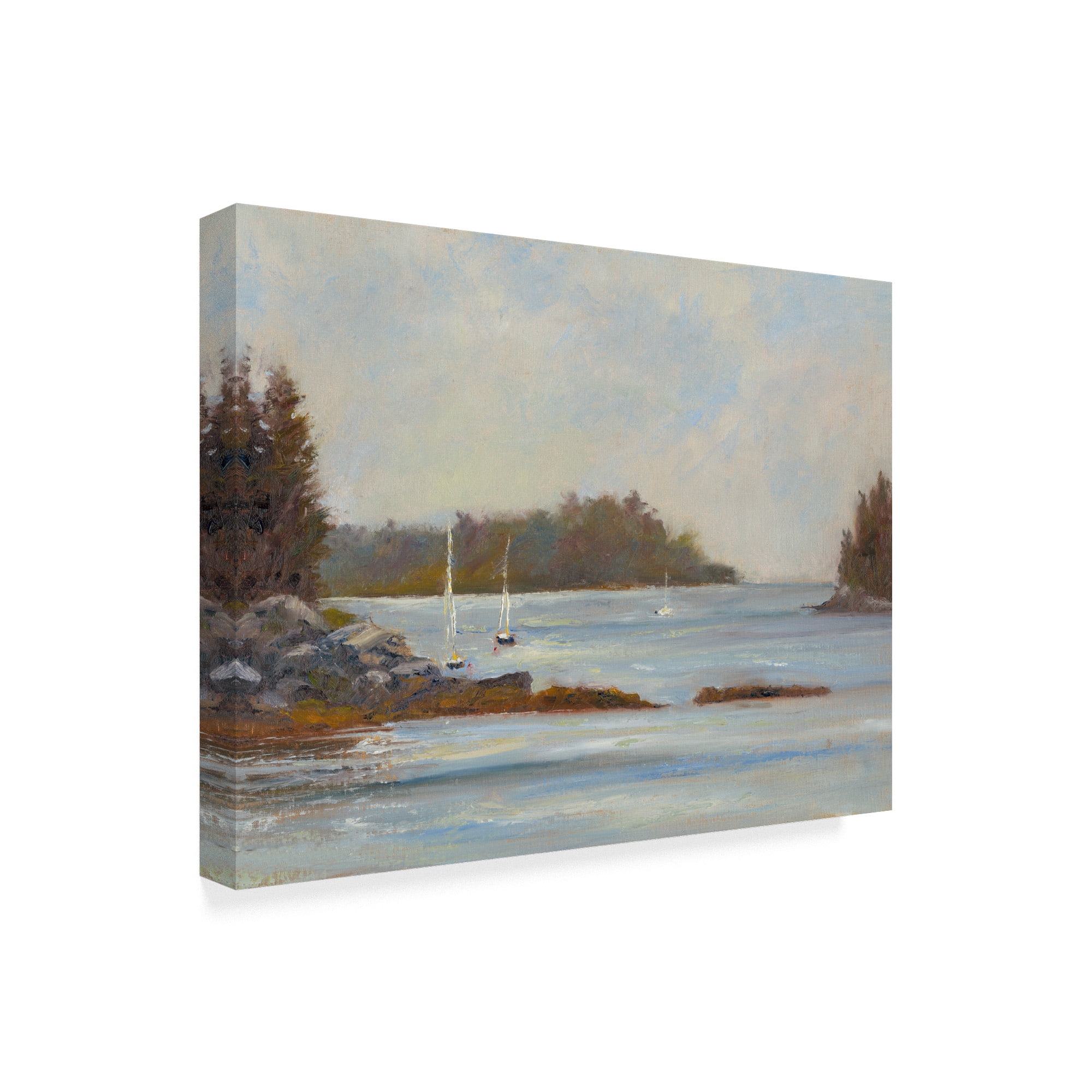 Trademark Fine Art 'Safe Cove' Canvas Art by Marilyn Wendling