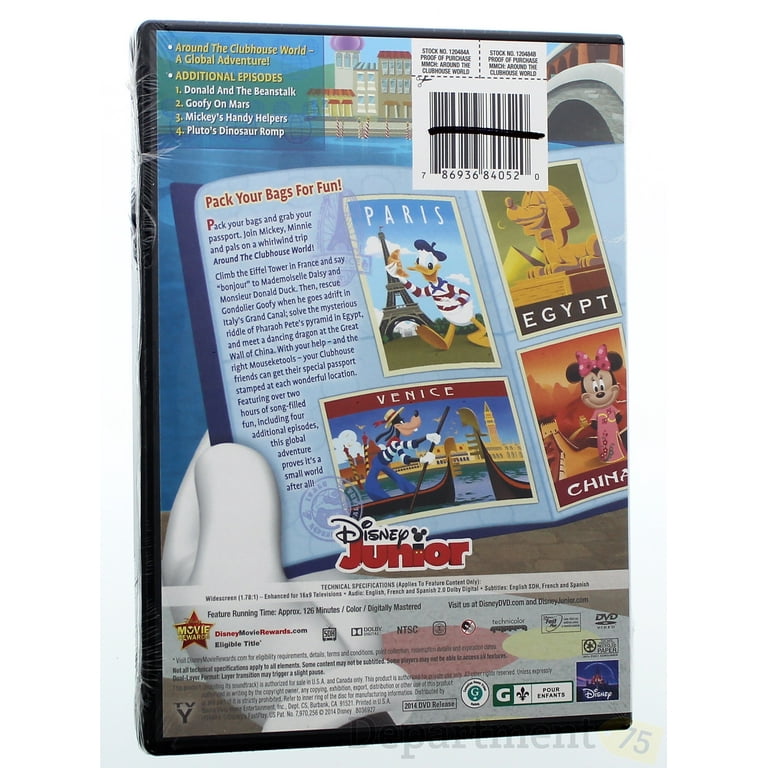 Mickey Mouse Clubhouse: Around the Clubhouse World (DVD)