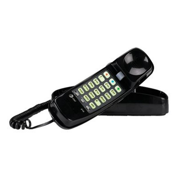 AT&T Trimline 210 - Téléphone Filaire - Noir