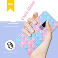 thumbnail image 3 of Fashion Fun para Samsung Galaxy S9 Plus Funda, Silicona Dibujos Animados Kawaii Divertido Lindo Cool Fashion Fashion Unique Designer Fun Fidget Cover para niños niñas L, 3 of 5