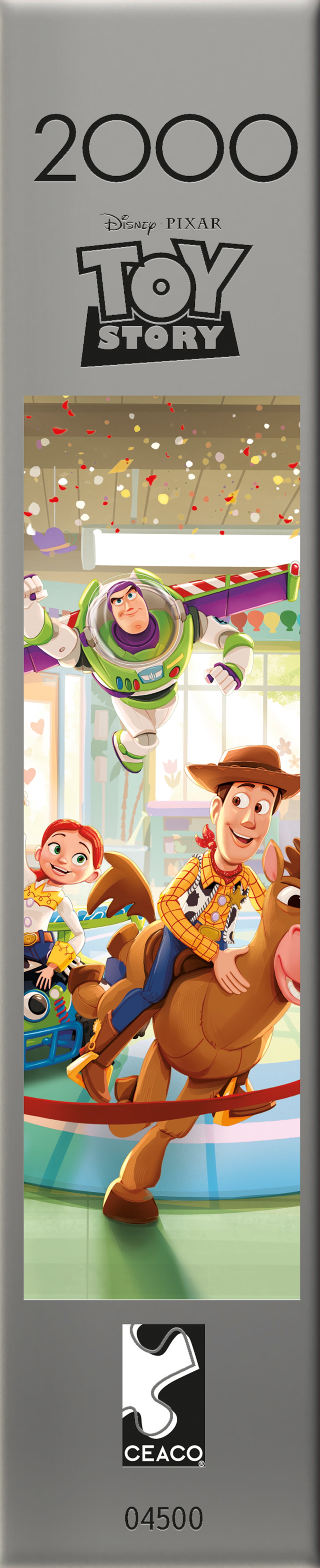 Buffalo Games Disney Pixar Toy Story Giddy Up 2000-Piece Interlocking Jigsaw Puzzle for Adults Ages 14+