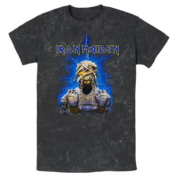 Mens Iron Maiden Powerslave Mummy T Shirt