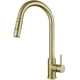thumbnail image 1 of Apuakthei Grifo de cocina de Oro pulido, grifo de lavabo retráctil para verduras, frío y caliente, grifo de fregadero de acero inoxidable 304, 1 of 5