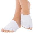 thumbnail image 4 of Gel Lined Compression Toe Separation Socks (1 Pair - 2 Count) | Toe Alignment Socks | Toe Separation Socks for Ball Foot Pain Relief, 4 of 5