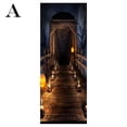 thumbnail image 2 of 3D Halloween Pumpkins Door Wall Sticker Self-adhesive Mural Sticker PVC Durable Door Wall Sticker, 2 of 5