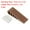 Brown, variant on Rubber Door Stopper Wedge Door Stoppers for Bottom of Door with Holder Sturdy Stackable Doorstop Wall Protector Black