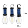 thumbnail image 5 of Hyasfey 1/2/3Pcs Solar Camping Light 3 Modes Adjustable Waterproof USB Rechargeable Super Bright Outdoor Hiking Tent Hanging Bulb Lamp Emergency Lantern, 5 of 7