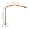 thumbnail image 2 of OFFIGAM 1Pack 25.00X22.00X2.00CM Air Compressor Exhaust Line Copper Aluminum Stable Air Pressure, 2 of 7