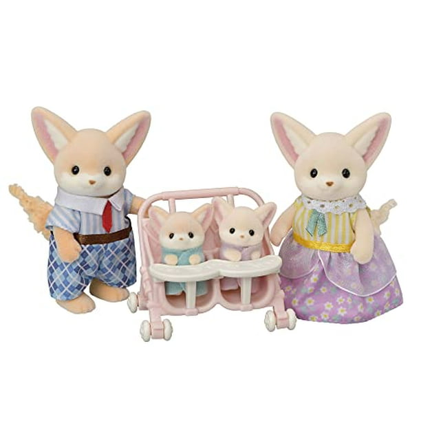  EPOCH Sylvanian Families Dolls Chocolate Rabbit Family FS-16 :  Toys & Games