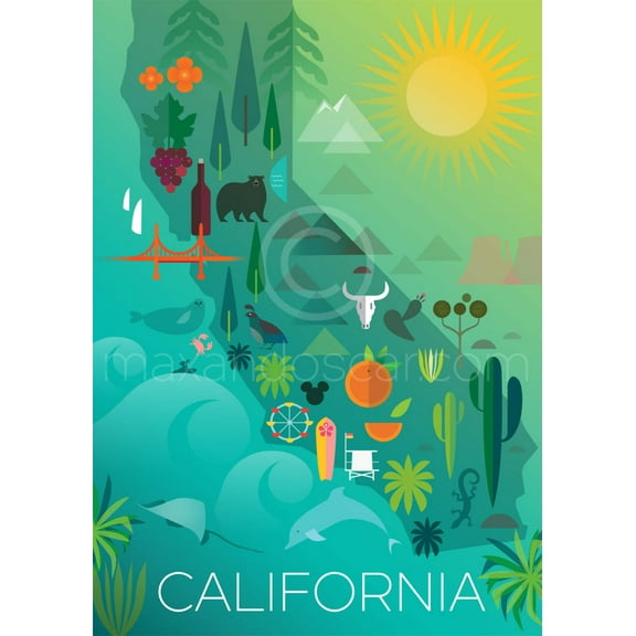CALIFORNIA PRINT