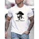 thumbnail image 1 of Camiseta cómoda para hombre con estampado de vaquero y letras, camiseta gráfica, ropa de verano para hombre, ropa para hombre, camisetas informales, 1 of 7