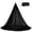 Black, variant on Breathable Netting with Storage Bag for Camping and Hiking Single Person Assembly Polyester Texture