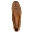 thumbnail image 5 of Time and Tru Women's Faux Suede Corset Ballet Flats, 5 of 6