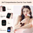 thumbnail image 2 of Reloj inteligente Gydom para mujer con Alexa, IP68, rastreador de actividad física, 2 of 7